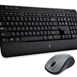Logitech Wireless Combo: Combi souris et clavier