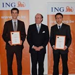 Qui sont les lauréats de l'ING Thesis Award?
