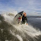 Sam Lamiroy: «J'ai appris à surfer par moi-même. It still shows!»