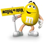 M&M's Yellow: le préféré des Belges
