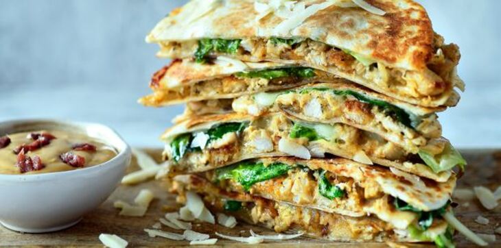 Kip caesar quesadilla uit de Keuken van Sou