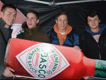 TABASCO® Tasting Tour: Groenplaats @ Antwerpendinsdag 06 december 2011